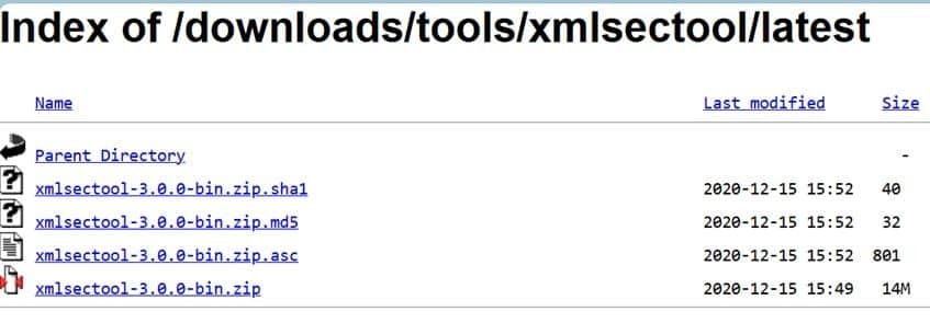 Install XMLsec tool