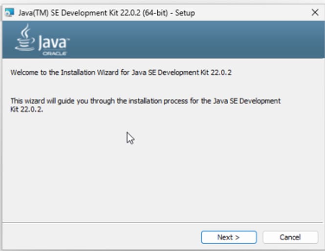 Java install steps